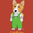 Red Welsh Corgi Portrait