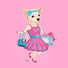 Pink "Perrito de Moda" - Chihuahua shopping in style on Rodeo Drive.