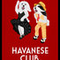 Red Havanese Club Painting - Canine Musical Freestyle - Art Deco