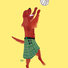 Irish Setter Playing Beach Volleyball