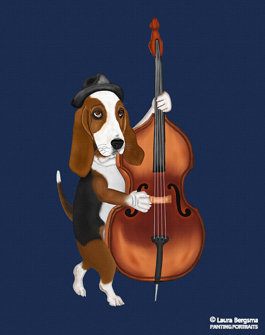 Bass Hound Dog